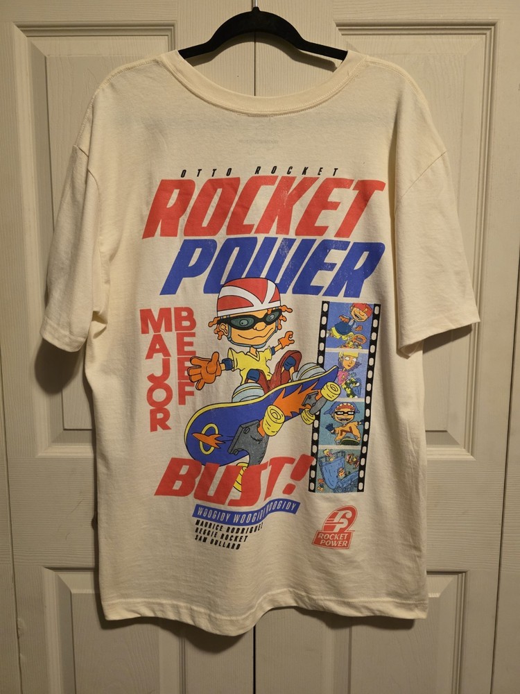 Rocket Power Cartoon Vintage Style T Shirt