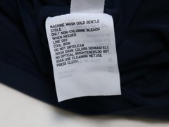 Uniqlo Airism Men Micro Mesh Lightweight Polyester Spandex Size M Blue Tee Top