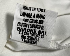 BARONE Tee-Shirt Men’s Sz XL MADE IN ITALY 95% Polyester 5% Elastane Stretch