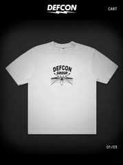 *NEW* Defcon Group Strike Eagle T Shirt White Size Medium Defense Condition Vans