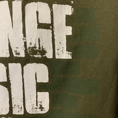 Ces Cru Shirt Men’s Small Hiphop Band Tee Olive Drab Green Double Sided