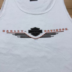 Vintage 2002 Harley-Davidson St. Joe Missouri Midwest Graphic Tank Top – Large