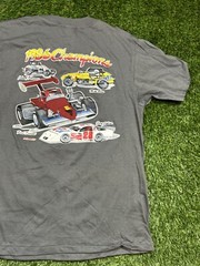 Skoal Bandit Copper World 1986 Champions Stock Car Racing T-Shirt Men’s L USA