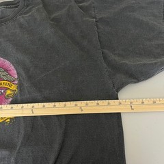 Jackie Greene Giving Up the Ghost Band T-Shirt Mens 2XL Faded Black Graphic Tee