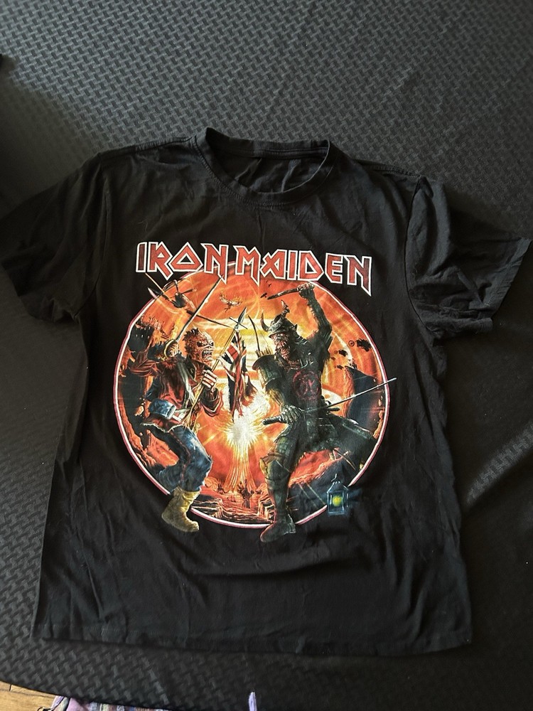 IRON MAIDEN Tour Shirt Judas Priest Metallica Motorhead Megadeth Slayer Anthrax