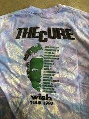 Vintage 1992 The Cure Wish Tour Band Tee Size XL Great Condition