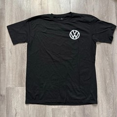 VW Volkswagen Golf 1991 Men’s Short Sleeve Graphic Car Shirt Black Size XL