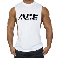 100% Cotton Tank Top Bodybuilding Athletic Workout Muscle Fitness Vest Stringer