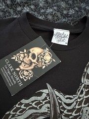 Black Market Art T-Shirt Size. M Black , New With Tags, Tattoo Art. Lowbrow.