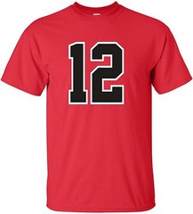 Custom “ANY Number” T-Shirt 2 Color # football hockey lacrosse basketball league