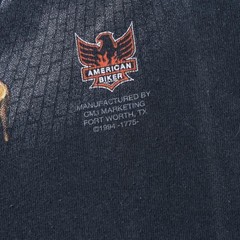 Vtg 90s Ultimate Ride American Biker Tank Top 3D Emblem Motorcycle Delta USA XL