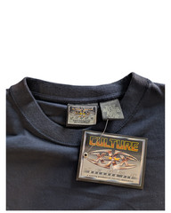 Vintage Navy Y2K Culture Jeans Tee (L)