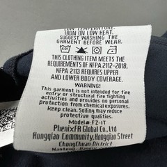 Wolverine FR Flame Resistant Shirt Mens 2XL Black Long Sleeve Pocket NFPA 2112