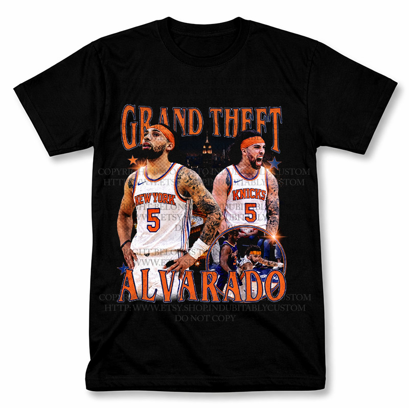 Jose Alvarado Vintage Basketball Fan Graphic T Shirt S-5XL