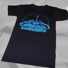 1979 Scorpions Lovedrive Album Black T Shirt Full Size S-5XL