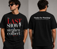 The Last Show T-Shirt Double Sided Print Graphic Tee Men Women NEW