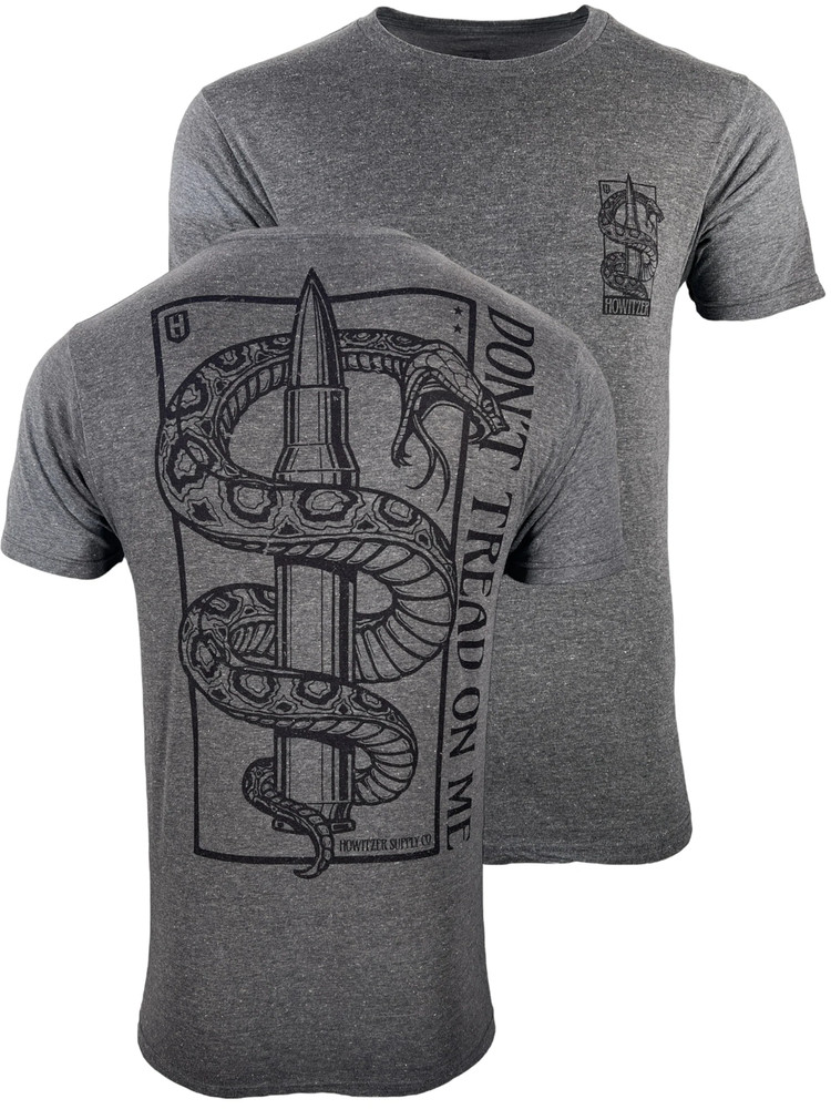 Howitzer Style Men’s T-Shirt Freedom Bullet Military Grunt MFG