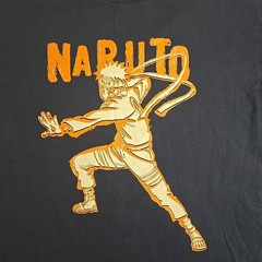 UT Uniqlo Archive “Naruto Uzumaki” Graphic T Shirt Men’s Soild Navy Blue Size M