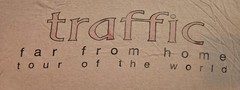 Vintage Traffic Rock Band Far From Home 1994 World Tour Concert Shirt Lrg RARE👕