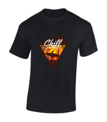 CHILL YOUR MIND MENS T SHIRT COOL SUMMER BEACH CASUAL FASHION DESIGN NEW TOP