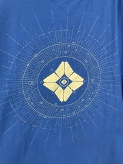 Lootgaming Tshirt Destiny 2 Large Blue Bungie EUC Ghost D2
