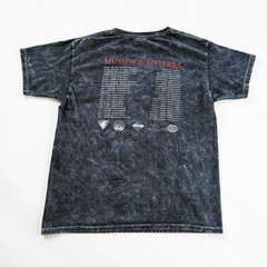 Coldplay Music of the Spheres World Tour Alien Radio Acid Wash T-Shirt