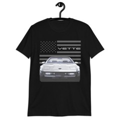 Silver C4 vette Owner Gift Vette Short-Sleeve Unisex T-Shirt