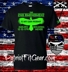 t shirt,The Second Amendment Is My Gun Permit,2A,Gun Rights,Molon Labe,1791,1776