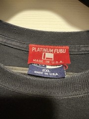 Fubu Platinum Vintage FAT ALBERT Long Sleeve T-Shirt Hip Hop Dbl Sides 2XL