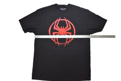 Spider-Man Across The Universe Mens Big & Tall Splatter Logo Shirt New 2XLT