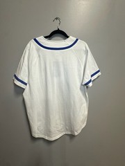 [CLOTHING SAMPLE]Men’s Champion ButtonUp Tee White Size: Medium New Without Tags