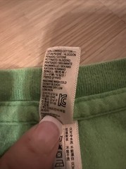 APPLE Employee T-Shirt~AMERICAN APPAREL USA~ Apple Green~TECH COMPANY~Adult XL