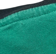 Vintage 90s Polo Ralph Lauren Crest Logo T Shirt Green Men’s XL Contrast Collar