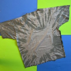 Vintage 90s Lion King Disney Simba Movie Promo Green Tie Dye Shirt Size XL