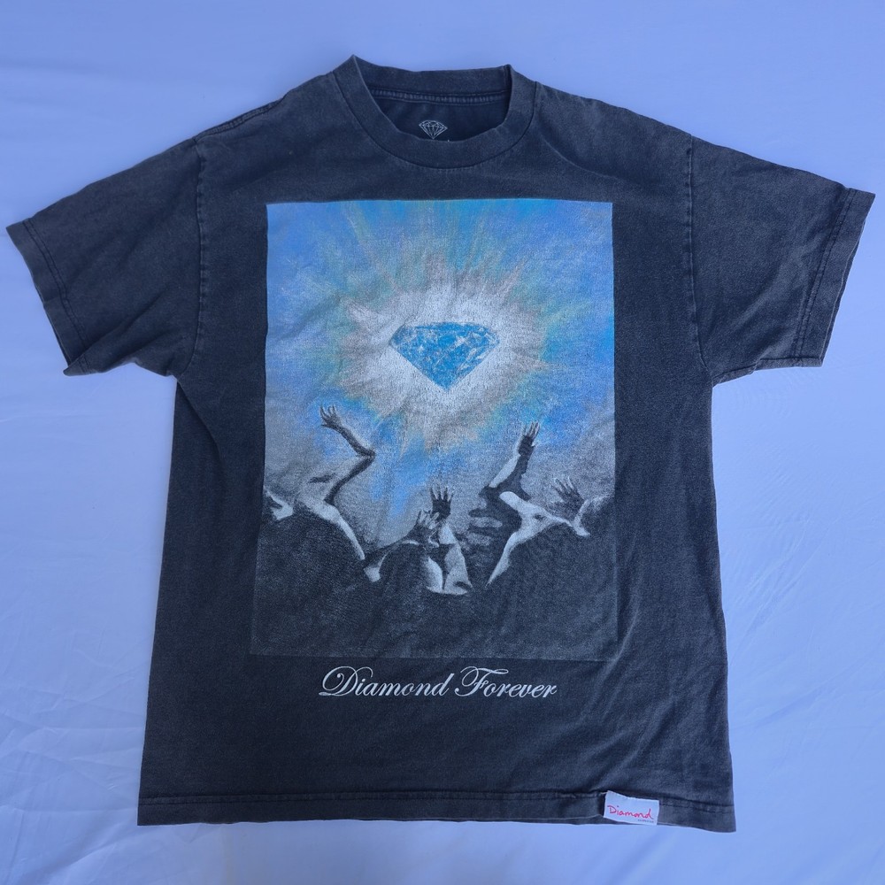 Diamond Supply Co. Diamond Forever Black T-Shirt Men’s Size LargeMade In USA