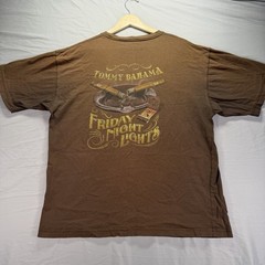 Tommy Bahama Shirt Mens Large Brown Cigar Smoking Short Sleeve Tobacco
