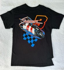 Rae Sremmurd SR3MM Racing Style Graphic T-Shirt, Black, Ripped, Small Hole, Med