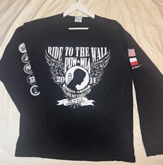 2011 POW – MIA Double-Sided Long Sleeve T-Shirt – USA 7th Annual Bridge Party