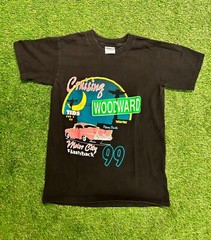 Woodward Dream Cruise 1999 Motor City Flashback Gildan Graphic T Shirt Sz S