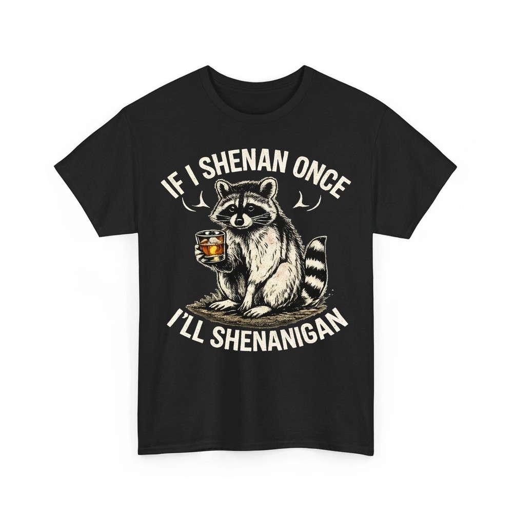 Raccoon If I Shenan Once I’Ll Shenanigan Funny Unisex T-Shirt