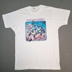 Vintage Screen Stars Shirt Men’s Large Endangered Sea Turtles Graphic Print 1992