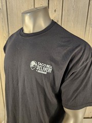 Taco Bell Delivery Grub Hub Employee Crew T-Shirt Mens 2XL Fast Mexican Food