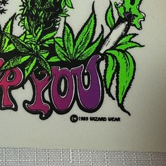 Vintage Rare 1989 Wizard Wear Stickers! New Old Stock! Come With 2 Stickers