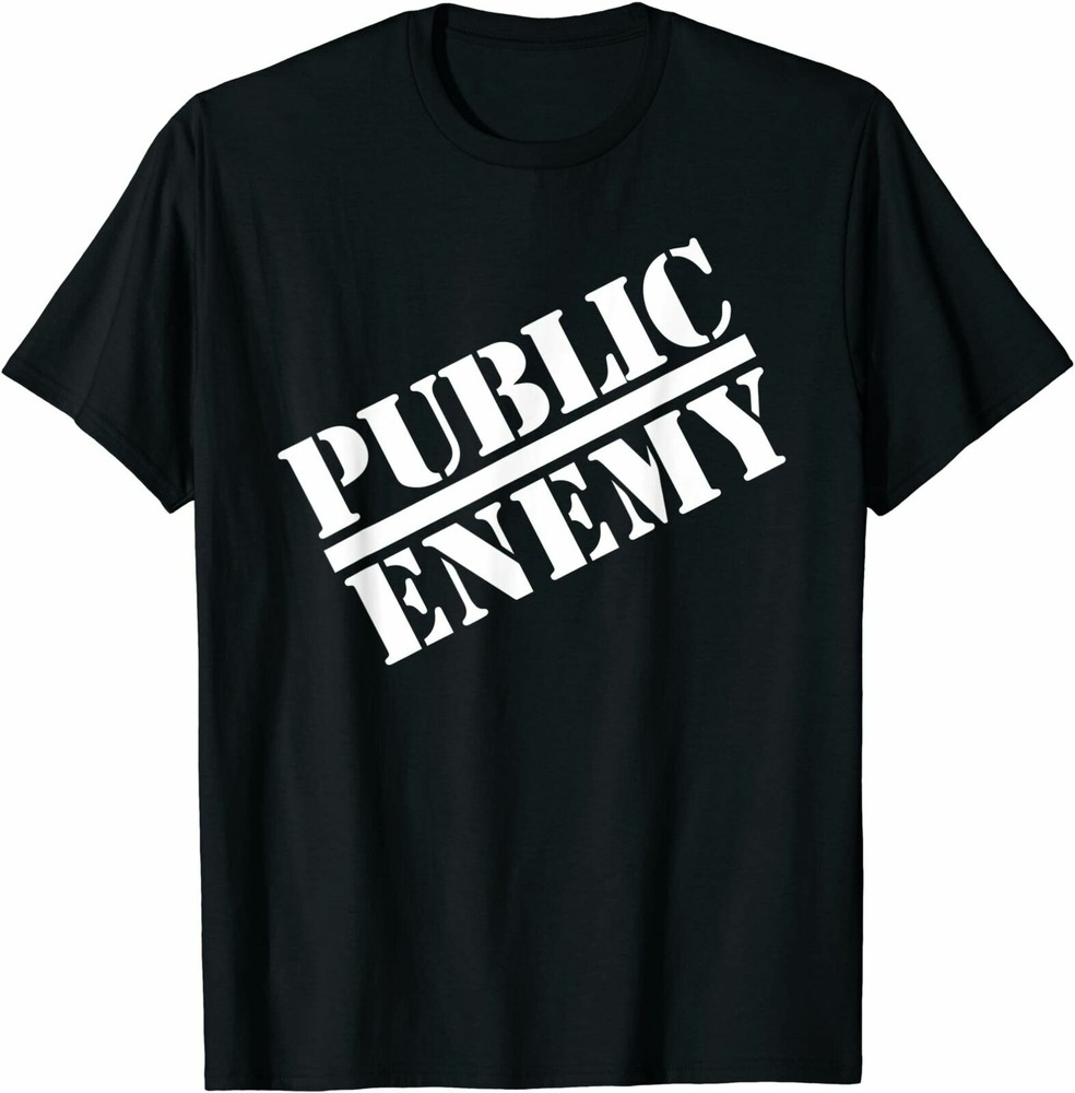 Public Enemy Official Big Logo T-Shirt Funny Tee Gift, Size M – 3XL