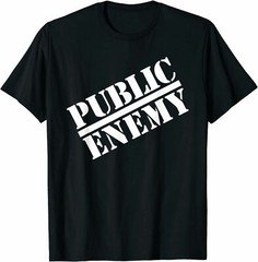 Public Enemy Official Big Logo T-Shirt Funny Tee Gift, Size M – 3XL