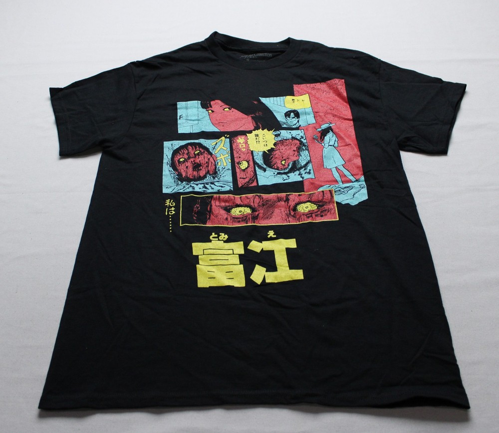 Loot Crate Adult’s Junji Ito Tomie Capsule Collection T-Shirt EH6 Black Medium
