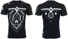American Fighter Men’s T-shirt FAIRBANKS Athletic Biker Black MMA S-3XL