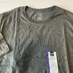 Members Mark Short Sleeve T Shirts Mens Size 2XL Black Gray Crewneck 2 Shirts