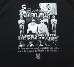 2000’s Vintage T Shirt Y2K 2005 Ray Charles Movie Promo Jamie Foxx AAA Tag