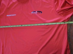 NWT The Sports Shirt Company Powerride University Red XXL Long Sleeve Shirt